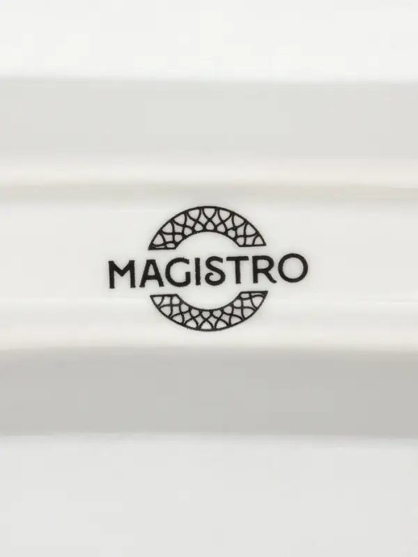 Блюдо для оливок Magistro &laquo;Бланш&raquo;, 29.5&times;6 см, фарфор, белое