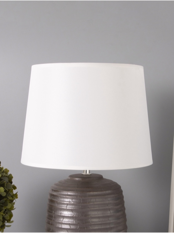 Настольная лампа Настольная лампа "Жосефина" 1х15Вт Е14 серебро 25х25х36см