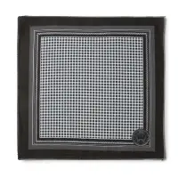 Платки носовые мужские &laquo;Этель&raquo;, 30&times;30 см, набор 12 шт., хлопок 100%, рисунок МИКС, чёрные