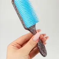 Расчёска массажная, с зеркалом, широкая, 5.5&times;17.5&plusmn;1 см, МИКС