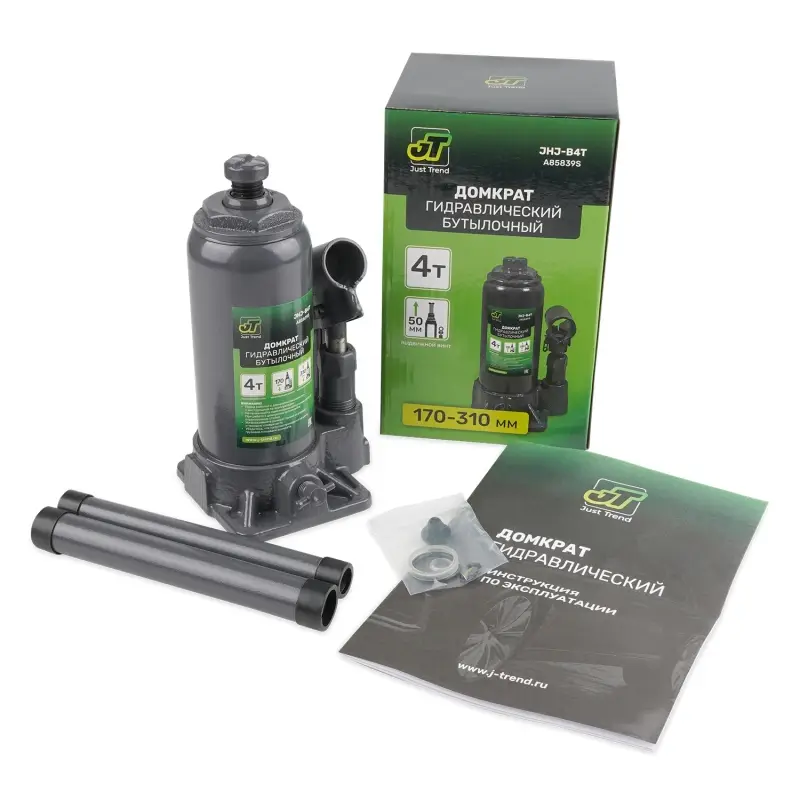 Домкрат гидравлический JT JHJ-B4T, 4т, 170-310 мм