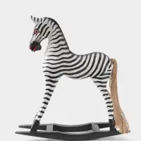 Сувенир &laquo;Зебра-качалка&raquo;, 35&times;11&times;37 см, дерево