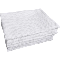 Полотенце вафельное 40х80 плотн.150гр/м2, отбелен., 10шт