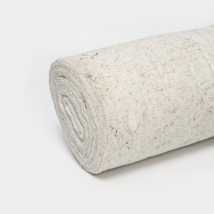 Полотно нетканое, 2,5 мм, ширина 150 см, 50 м.п, плотность 170 г/м² Полотно нетканое, 2,5 мм, ширина 150 см, 50 м.п, плотность 170 г/м²