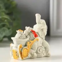 Фигурка гипс &laquo;Слон с богатством&raquo;, 6&times;8&times;3 см