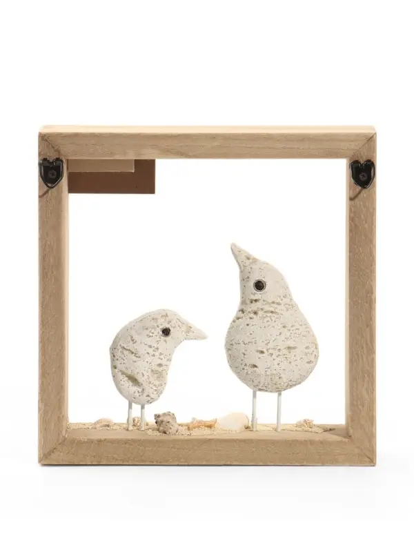 Фигурка декоративная &laquo;Птицы на пляже с ракушками&raquo;, 20&times;4.5&times;20 см