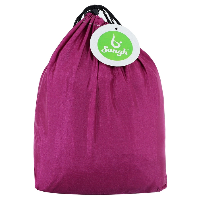 Гамак для йоги Sangh, 250x150 см, цвет фиолетовый Гамак для йоги Sangh, 250x150 см, цвет фиолетовый