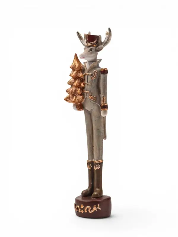 Фигурка &laquo;Олень с ёлочкой&raquo;, 5.5&times;4.2&times;20.5 см