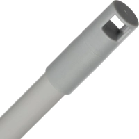 Швабра веревочная для пола 28x15 см,ПП,хлопок,метал,120cm;серый