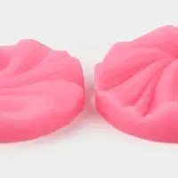 Молд кондитерский &laquo;Лист герани&raquo;, силикон, 2 предмета, 7.5&times;7 см, МИКС