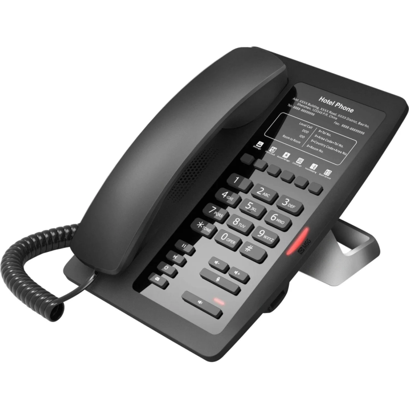 IP-телефон Fanvil H3 Black, 1 USB, 6 Soft keys, PoE, HD Voice, PSU