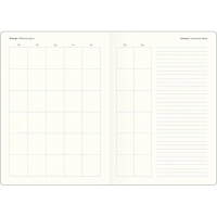 Ежедневник недатированный IF 14х20см 160л, съемн,обл, Grunge I1188/black