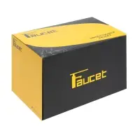 Смеситель для ванны ZEIN Z3891, однорычажный, шланг, держатель, белый/gold=