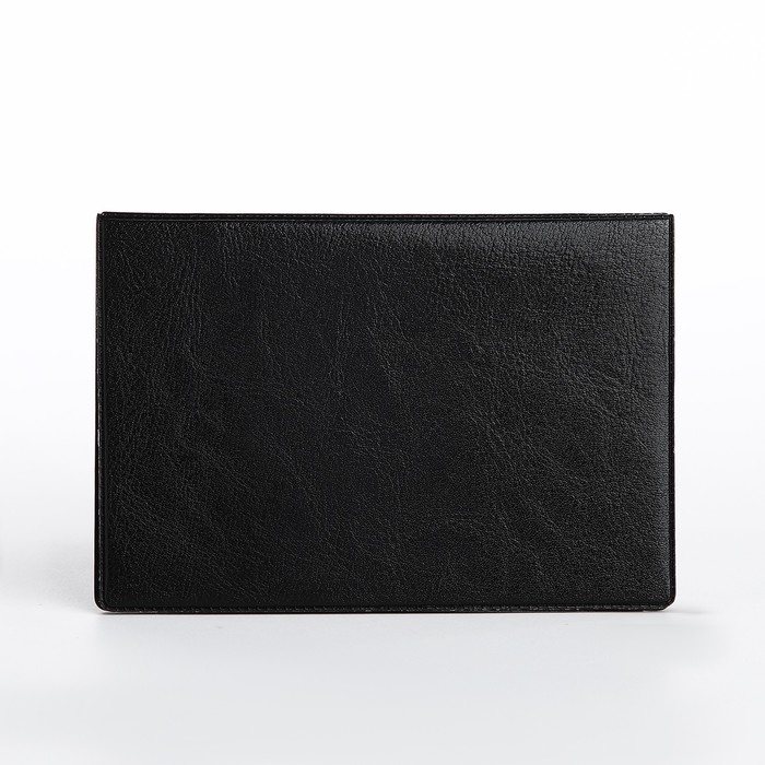 Обложка для паспорта, цвет чёрный