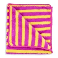 06 Салфетка микрофибра 2-х цветная салфетка высокой плотности AVS MF-6104 (35х40см)(1шт)