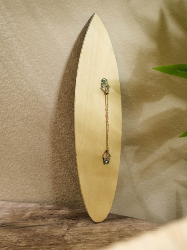 Панно "Доска для сёрфа "Сплитти" дерево 30х7 см