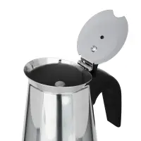 VETTA Кофеварка гейзерная, 4 чашки, нержавеющая сталь, нейлоновая ручка