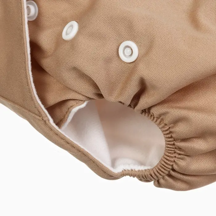 Многоразовый подгузник Крошка Я &laquo;Львенок&raquo;, 3-15 кг, коричневый