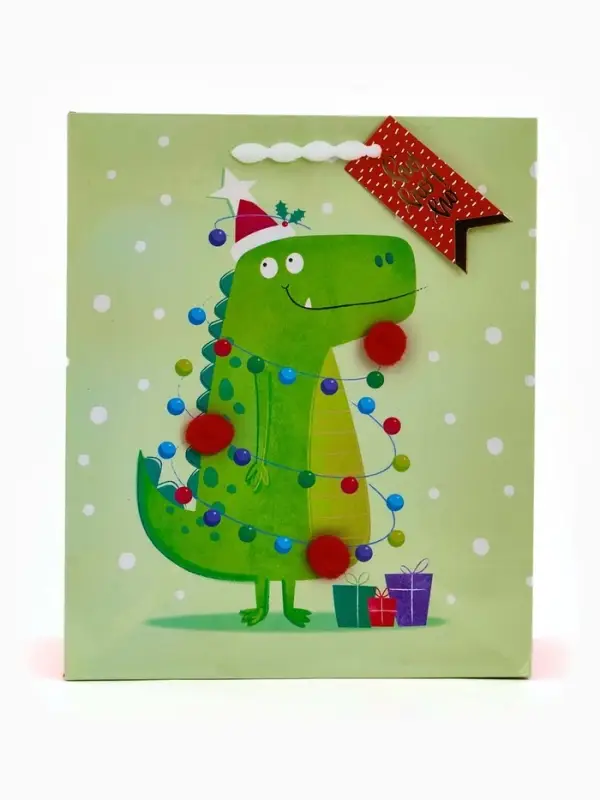 Набор подарочных  пакетов &laquo;Новый год&raquo;, 3 шт,  25,4 &times; 30,5 &times; 12,7 см