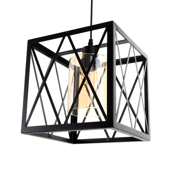 Светильник BayerLux Светильник BayerLux "Малевич" E27 40Вт черный 25х25х100 см