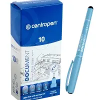 Ручка капиллярная для черчения Centropen 2631, чёрный стержень, узел 0.1 мм