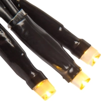 Гирлянда светодиодная Нить управл. 20м 200LED ТЕПЛЫЙ БЕЛЫЙ IP65,303-146