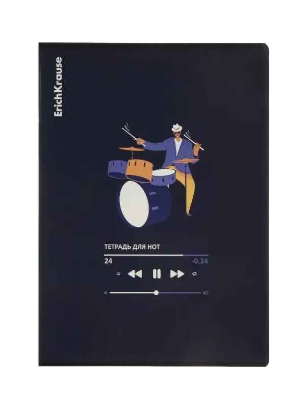 Тетрадь для нот А4 ErichKrause Music Fantasy, 24 листа, на скобе