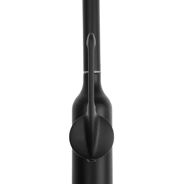 Смеситель для кухни ZEIN Z3743, &laquo;капелька&raquo;, однорычажный, высота излива 26 см, черный