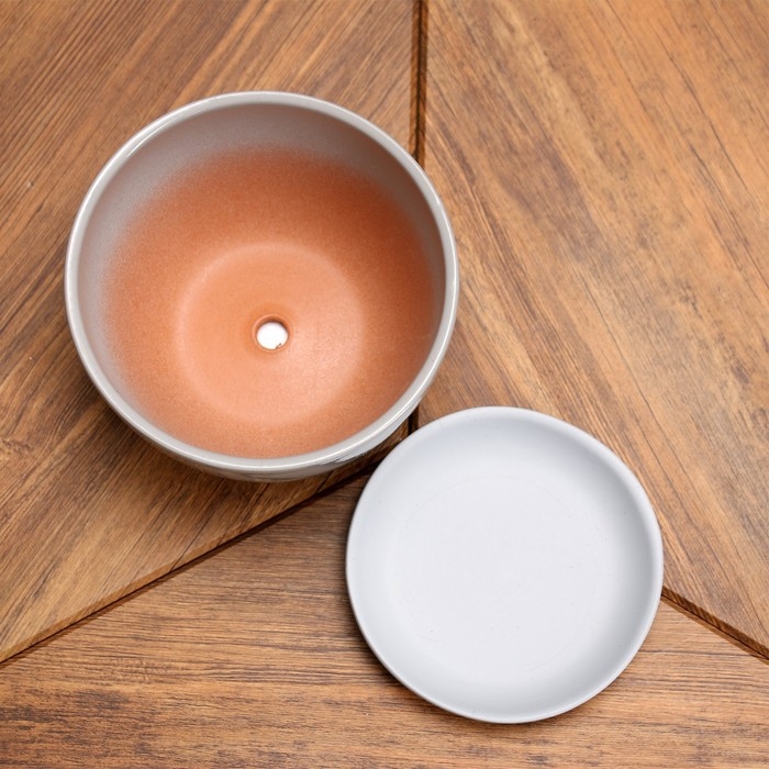 Горшок цветочный Горшок цветочный "Серый" 0,75л