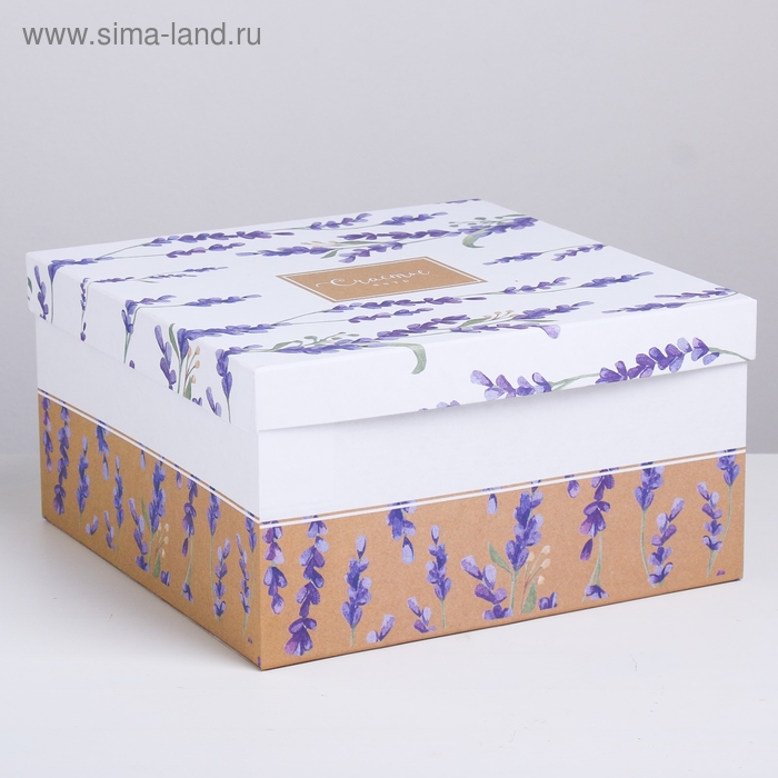 Набор коробок 10 в 1, упаковка подарочная, «Прованс», 10.2 х 10.2 х 6–28.2 х 28.2 х 15 см