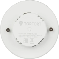 Лампа светодиодная Topfort GX53 10W 3000K