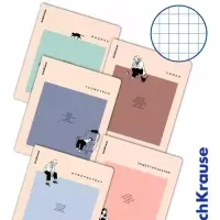 Комплект тетрадей 48 листов в клетку/линейку ErichKrause Study Buddy, 12 штук
