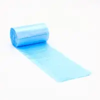 Мешки для мусора в рулоне, 30 л, синие, ПНД, толщина 15 мкм, 50 шт.