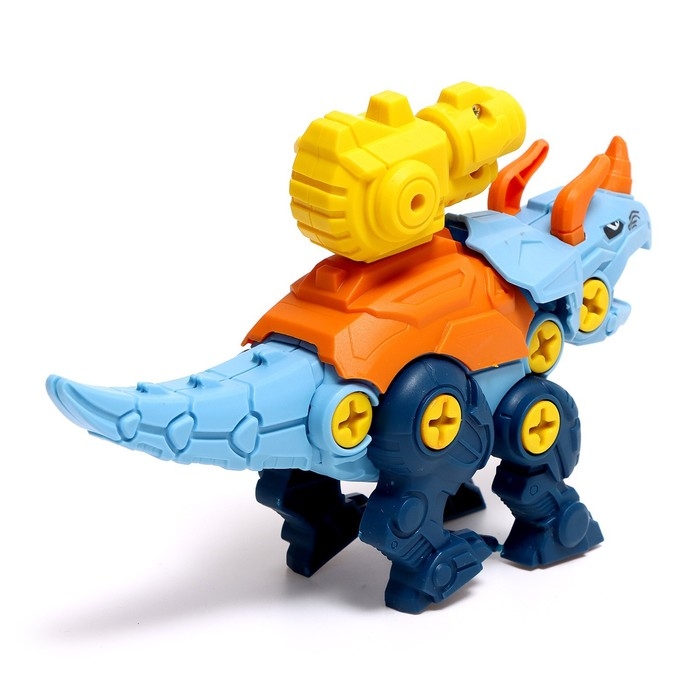 Винтовой конструктор «ДиноМир», трицератопс Винтовой конструктор «ДиноМир», трицератопс