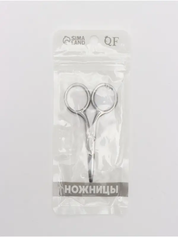 Ножницы маникюрные &laquo;Premium&raquo;, загнутые, широкие, 9 см, на блистере