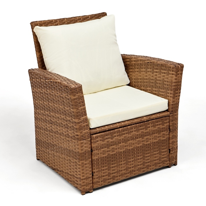 Набор садовой мебели: Диван 117 х 66 х 76 см, Кресла 70 x 67 x 76 см, Стол 81 х 50 х 35 см Набор садовой мебели: Диван 117 х 66 х 76 см, Кресла 70 x 67 x 76 см, Стол 81 х 50 х 35 см