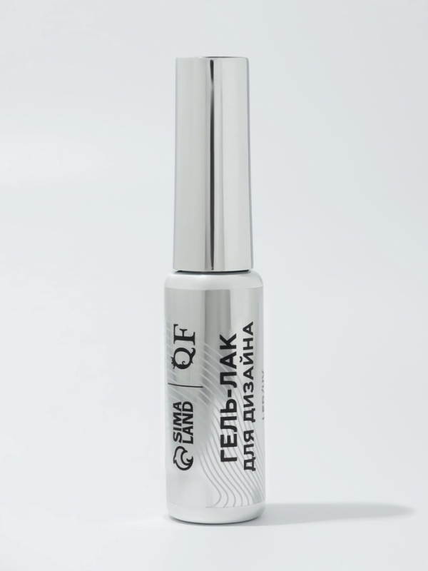 Гель для дизайна LED/UV 8мл бел накл QF Гель для дизайна LED/UV 8мл бел накл QF