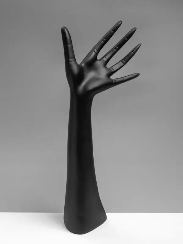 Подставка для украшений &laquo;QF. Рука&raquo;, 12&times;6&times;31.5 см, чёрная