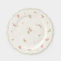 Тарелка WY Spring flowers, d=20 см, фарфор, белая
