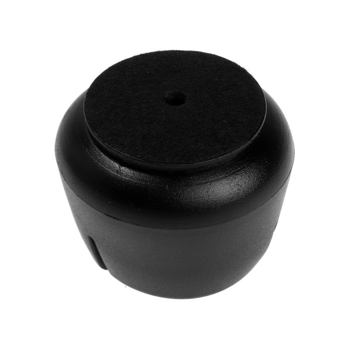 Накладка мебельная резина фетр, круглая, d=37-42 мм, 4 шт Накладка мебельная резина фетр, круглая, d=37-42 мм, 4 шт