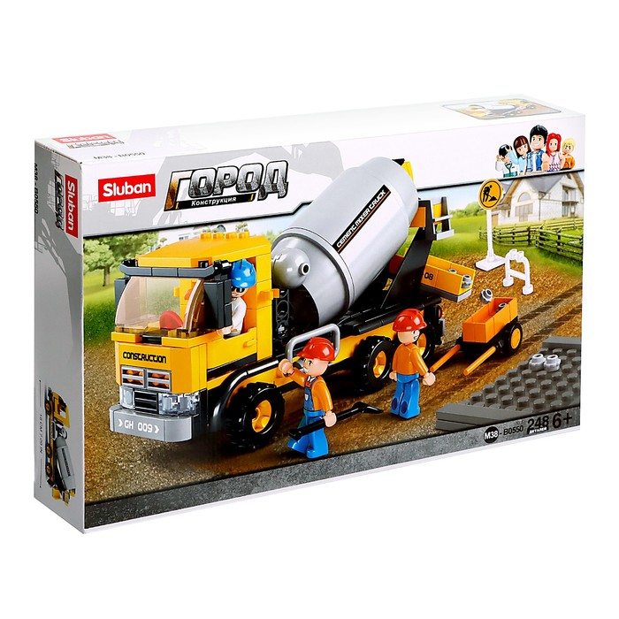 Конструктор «Строительный миксер», 248 деталей Конструктор «Строительный миксер», 248 деталей