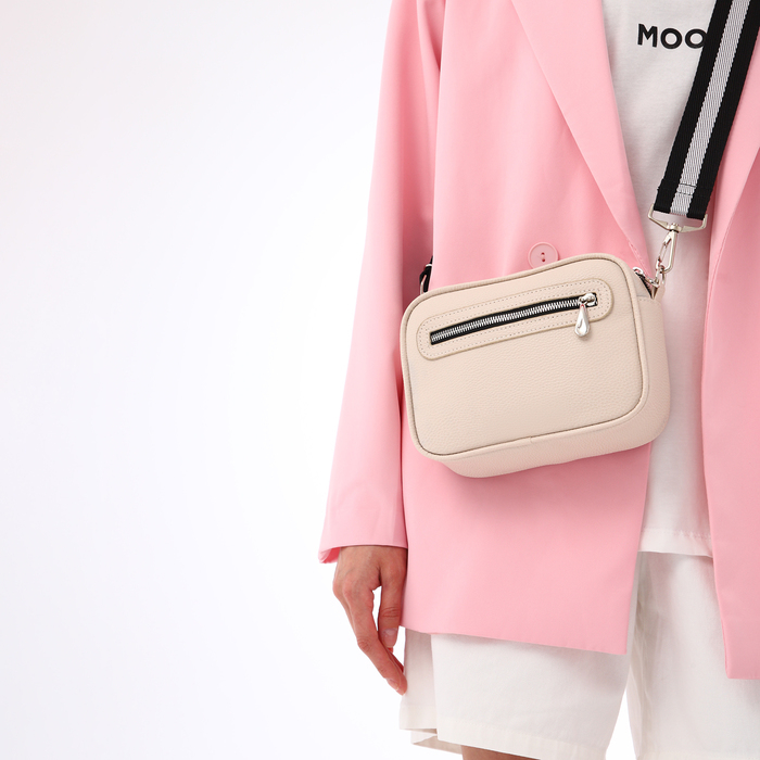 Сумка женская через плечо, TEXTURA, маленький размер, цвет бежевый Сумка женская через плечо, TEXTURA, маленький размер, цвет бежевый