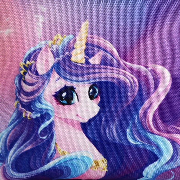 Набор подарочный для девочки "Единорог", сумка, блокнот