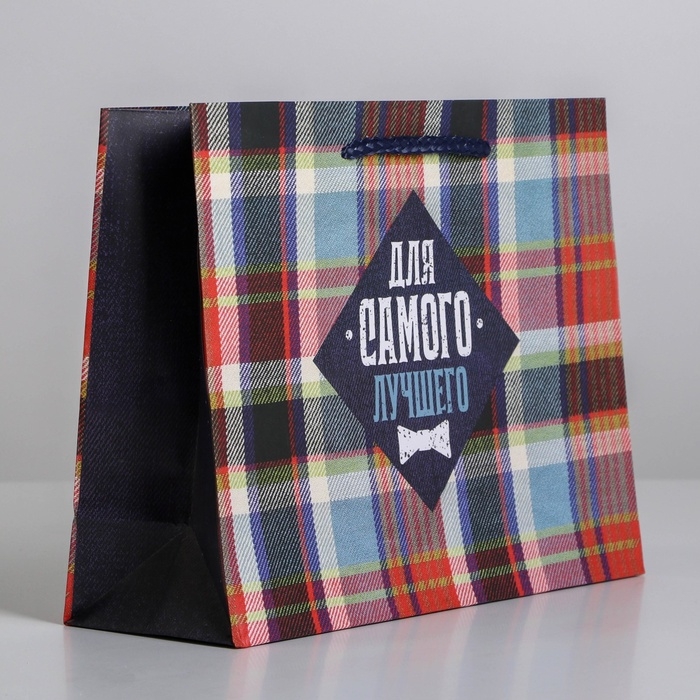 Пакет подарочный ламинированный, упаковка, For real man, MS 23 х 18 х 8 см Пакет подарочный ламинированный, упаковка, For real man, MS 23 х 18 х 8 см