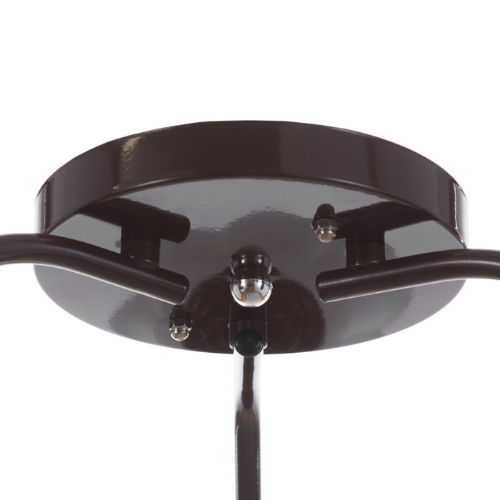 Люстра Люстра "Онлайн" (цветок) 3х15Вт Е27 МОДЕЛЬ: BR 00217 венге/белый