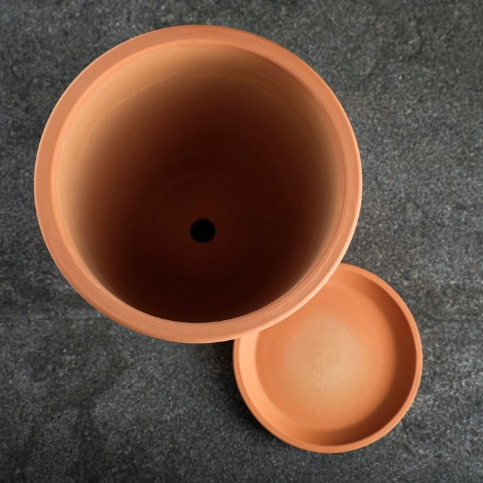 Горшок цветочный Терра №4 3,4 л, терракот Горшок цветочный Терра №4 3,4 л, терракот