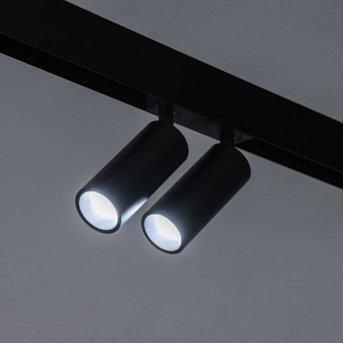 Светильник трековый ULTRA Светильник трековый ULTRA "Акцент дуо" 2хLED 18Вт 3000K-5700К CRI90 черный