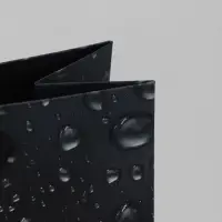 Пакет подарочный под две бутылки, упаковка, Black, 35&times;20&times;9 см