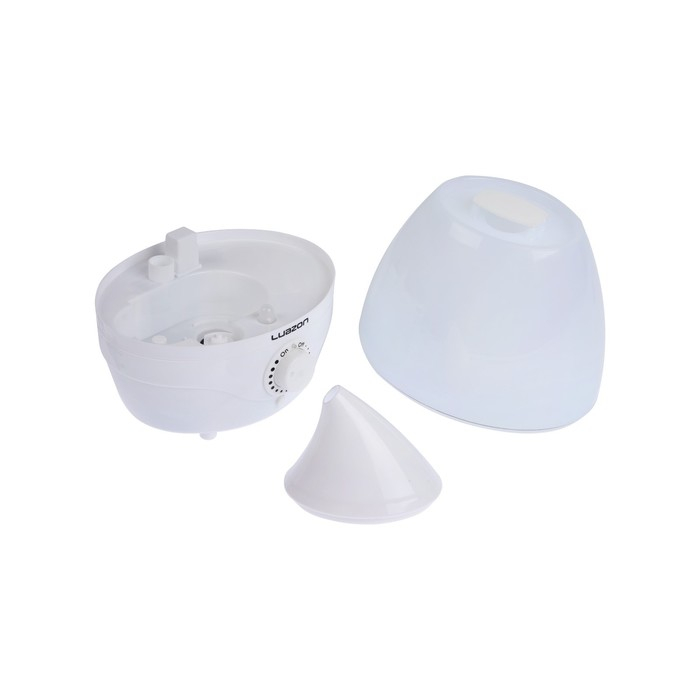 Увлажнитель воздуха Luazon LHU-04, ультразвуковой, 18 Вт, 2 л, 35 м2, белый Увлажнитель воздуха Luazon LHU-04, ультразвуковой, 18 Вт, 2 л, 35 м2, белый