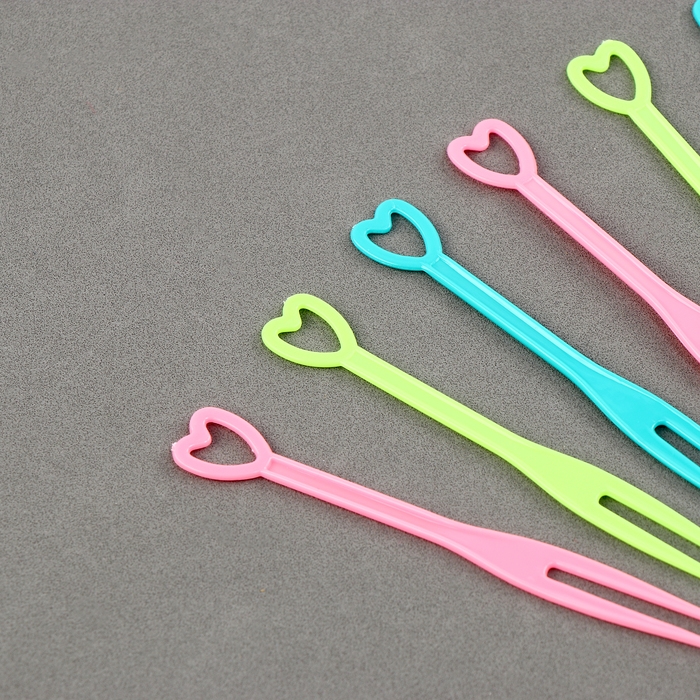 Шпажки «Сердечки», набор 50 шт., цвет МИКС Шпажки «Сердечки», набор 50 шт., цвет МИКС